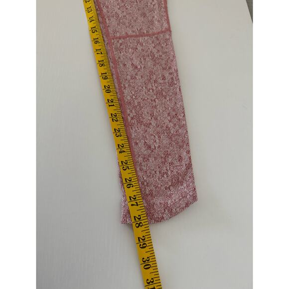 Gymshark workout Textured Leggings pink white pattern Women’s size Medium - Picture 7 of 8